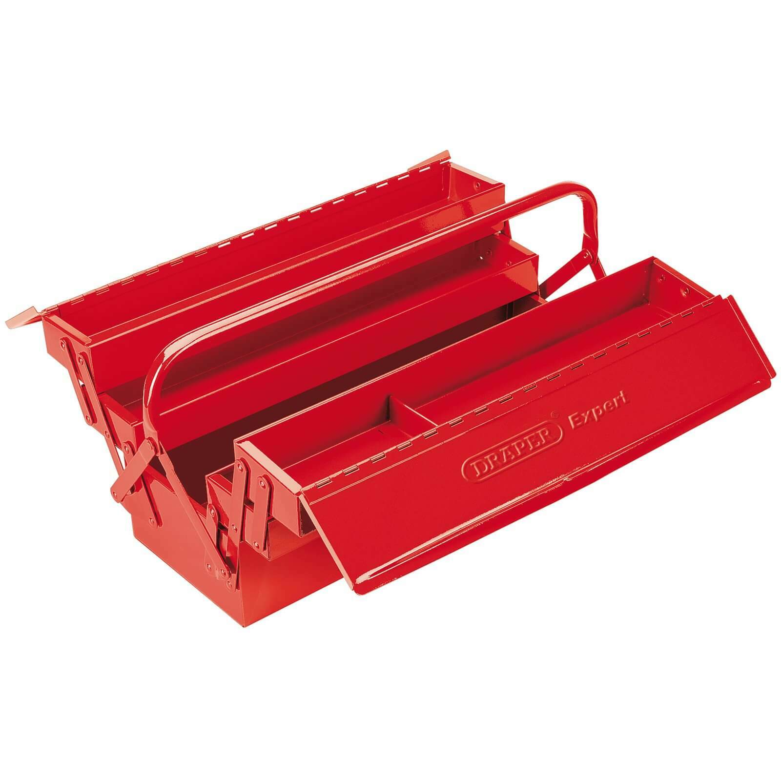 Draper 5 Tray Metal Cantilever Tool Box 525mm
