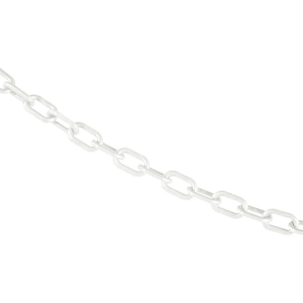 GRAINGER APPROVED 00001-50 Plastic Chain ,50 ft L,White 8RMH0