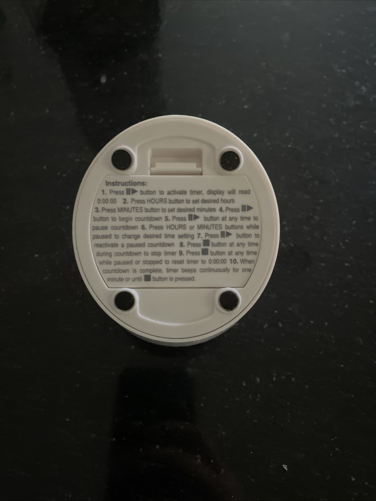 KitchenAid Digital Aid Timer White, KAT150WH