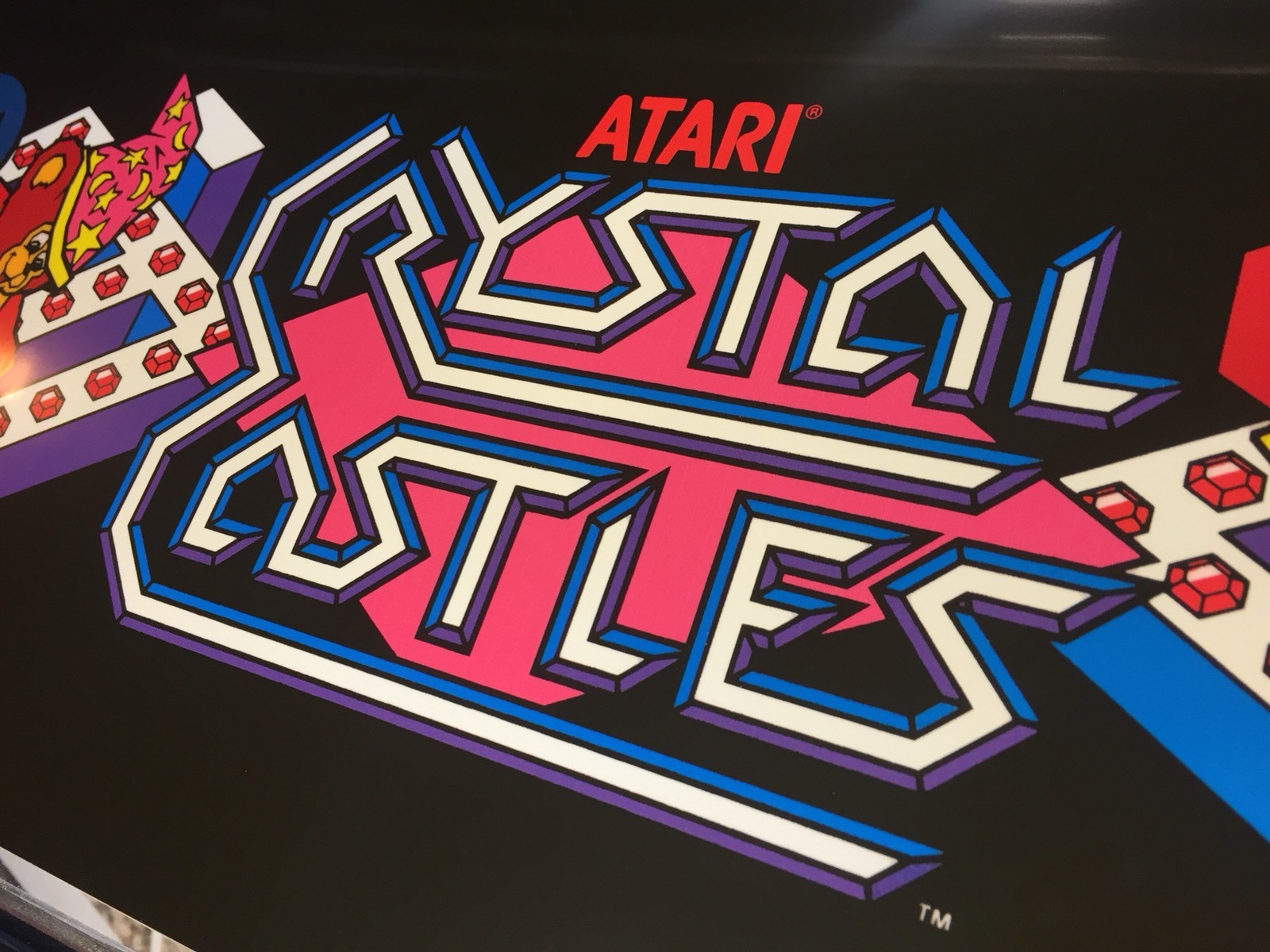 Crystal Castles Arcade Marquee Header