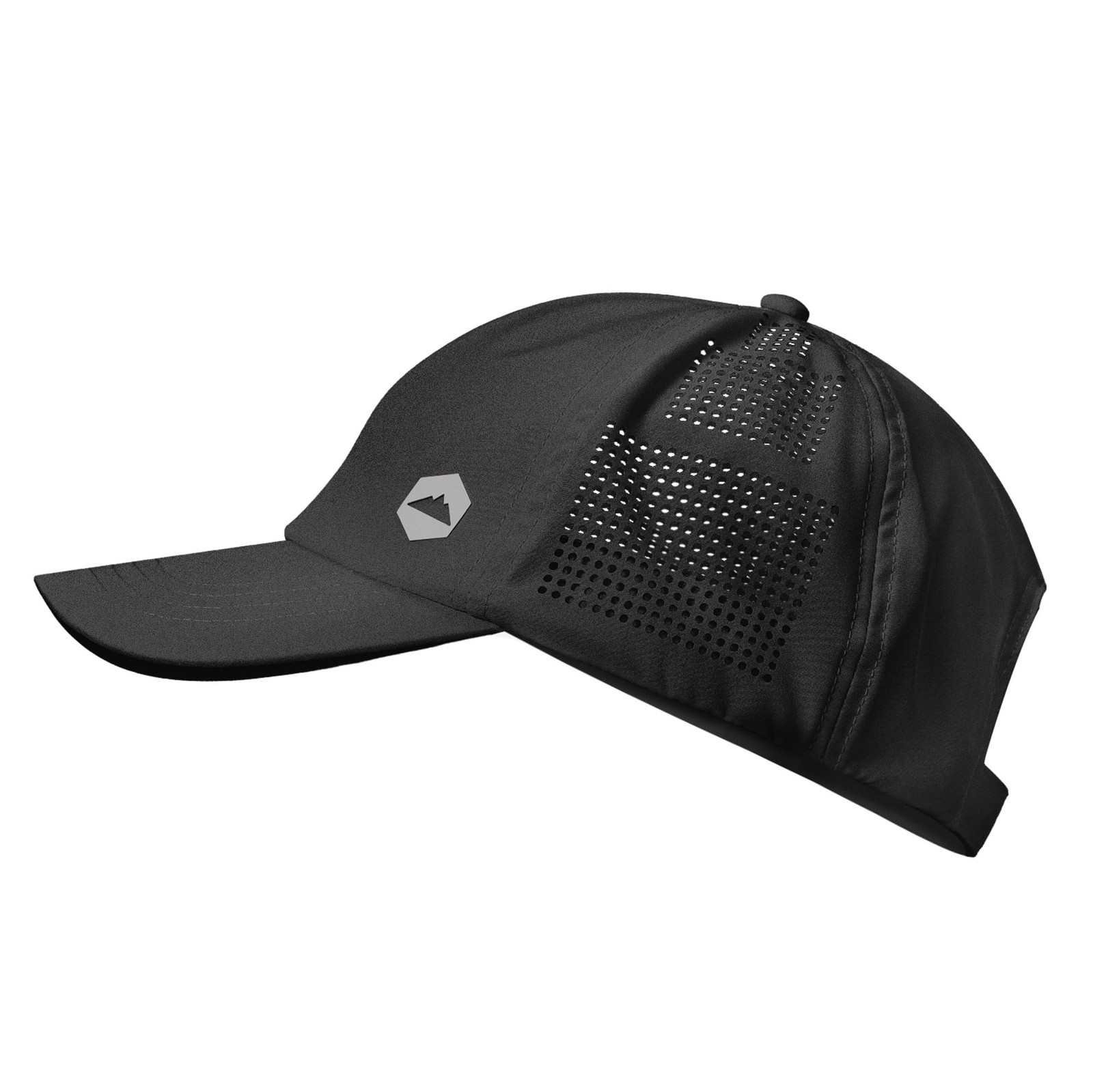 Tough Headwear Baseball Running Cap - Lightweight One Size, Black