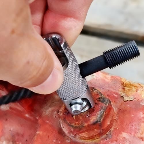 Grease Zerk Fitting Tool, 4 Way Grease Zerk Removal Multi-Tool Fit 1/4"-28