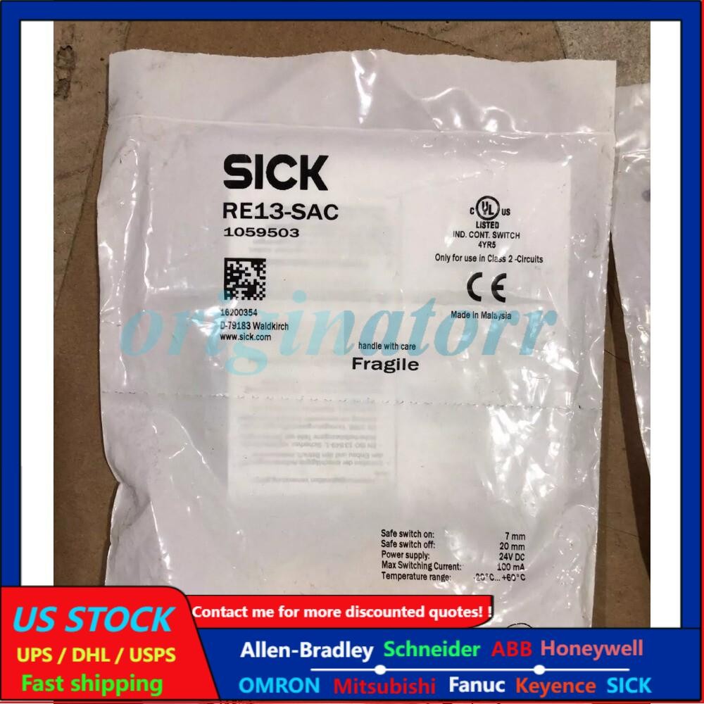 NEW SICK RE13-SAC 1059503 RE13SAC Safety Switch