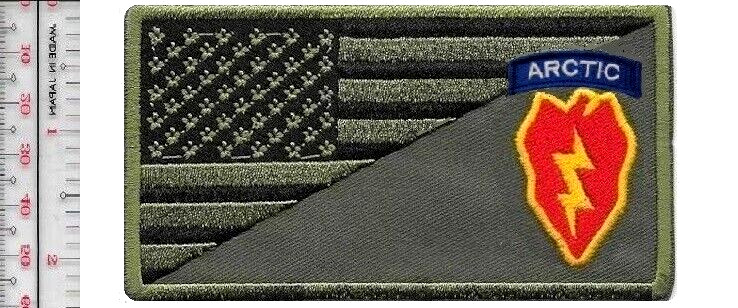 US Army 25th Infantry Division Arctic Brigade Combat Team Airborne NO TARIFF