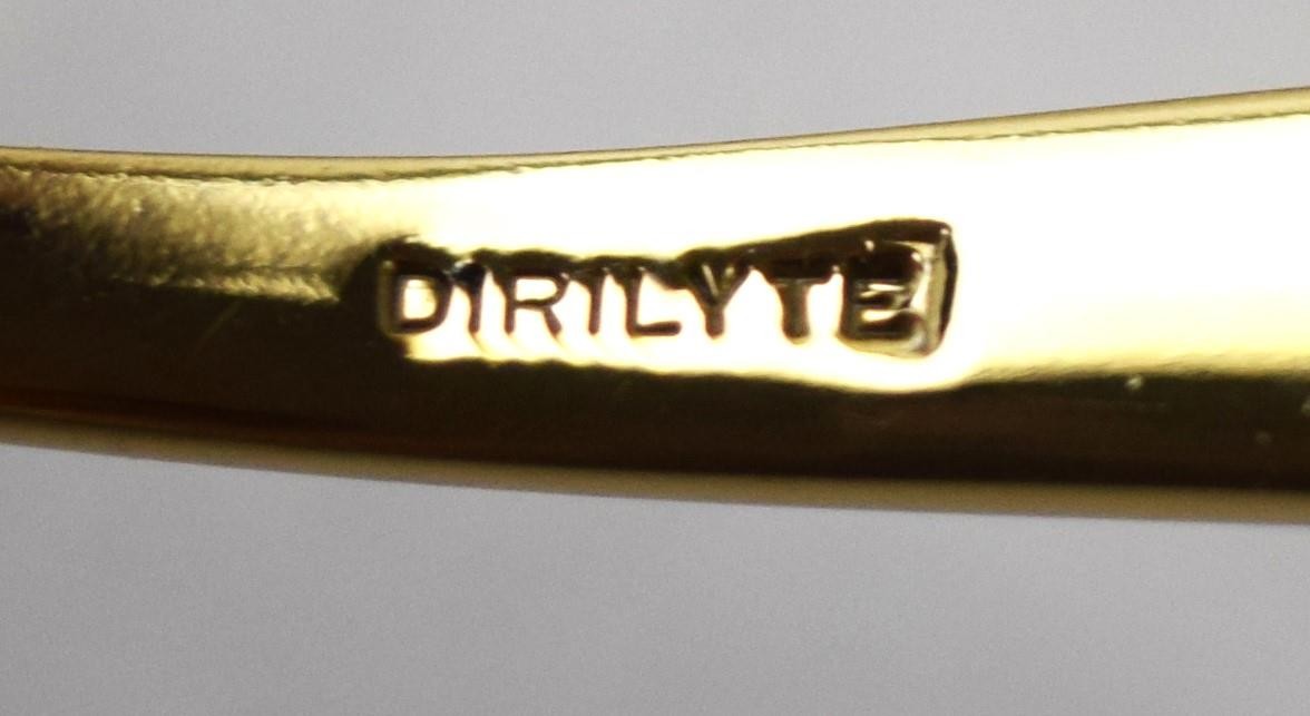 Dirilyte Goldware Flatware 6" Teaspoons x7
