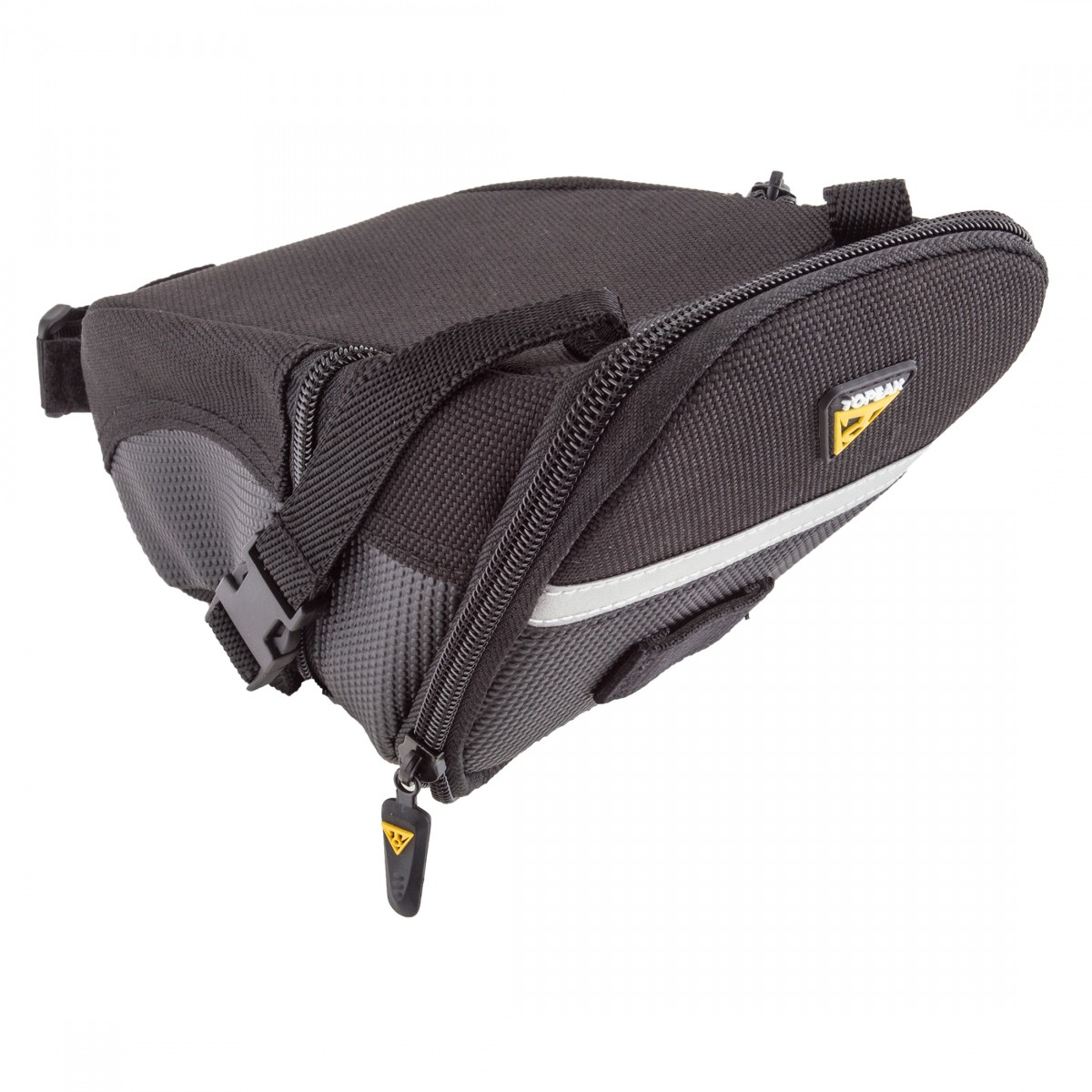 Aero Wedge Saddle Pack - Large Weather-Resistant 1200D Cordura Cycling Storage