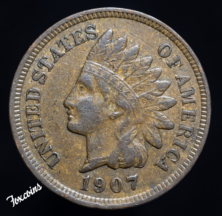 ✅  1907 Indian Head Cent EXTREMELY FINE+    “Best Value On eBay" - Fast Shipping