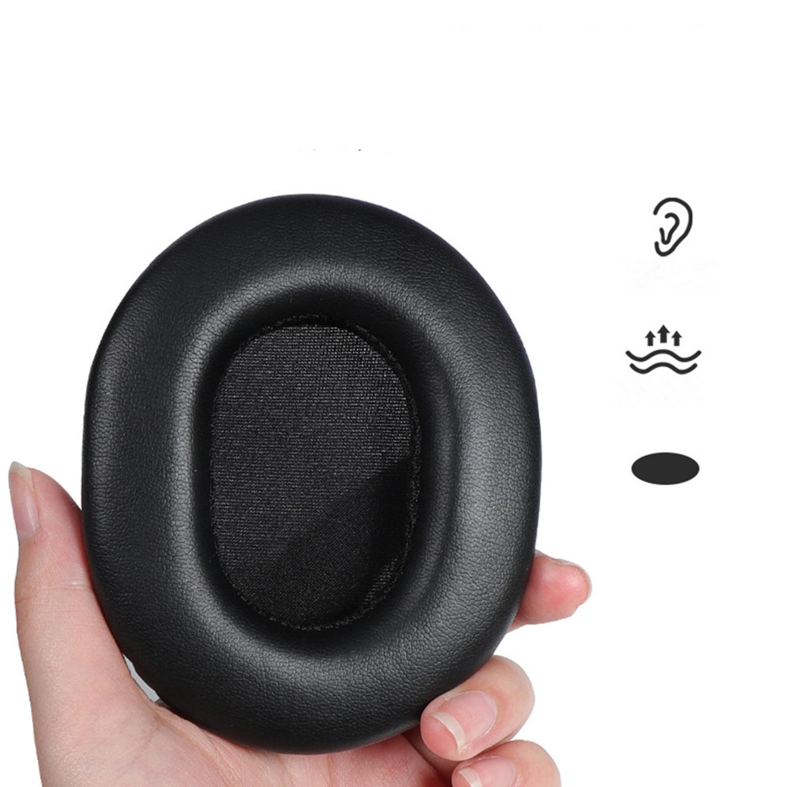 1Pair Replacement Earpads Cushion Cover For Audio-Technica ATH-M70X Headset