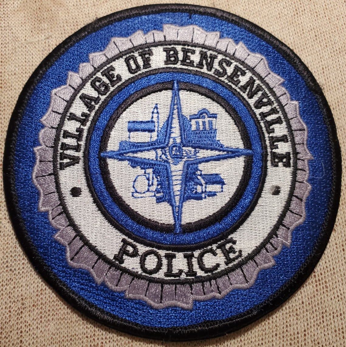 IL Village of Bensenville Illinois Police Shoulder Patch