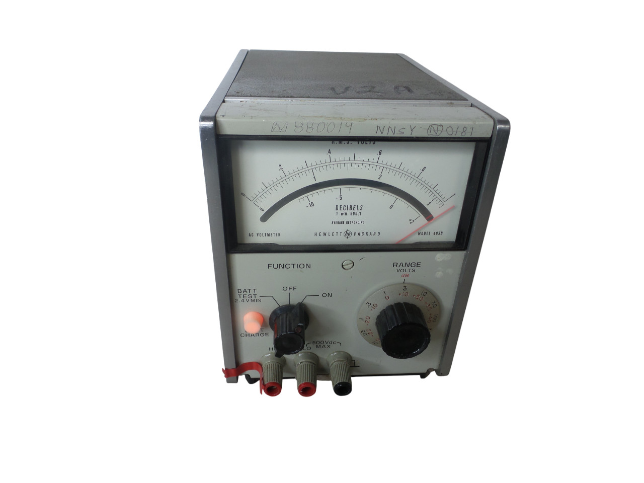 HP Model 403B R.M.S. AC Voltmeter - Free Shipping
