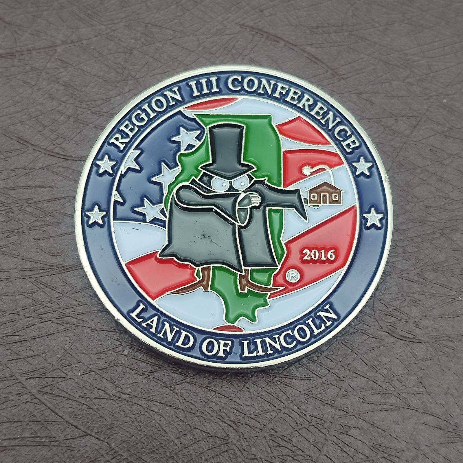 Iabti Springfield,Il Region III Conference Challenge Coin