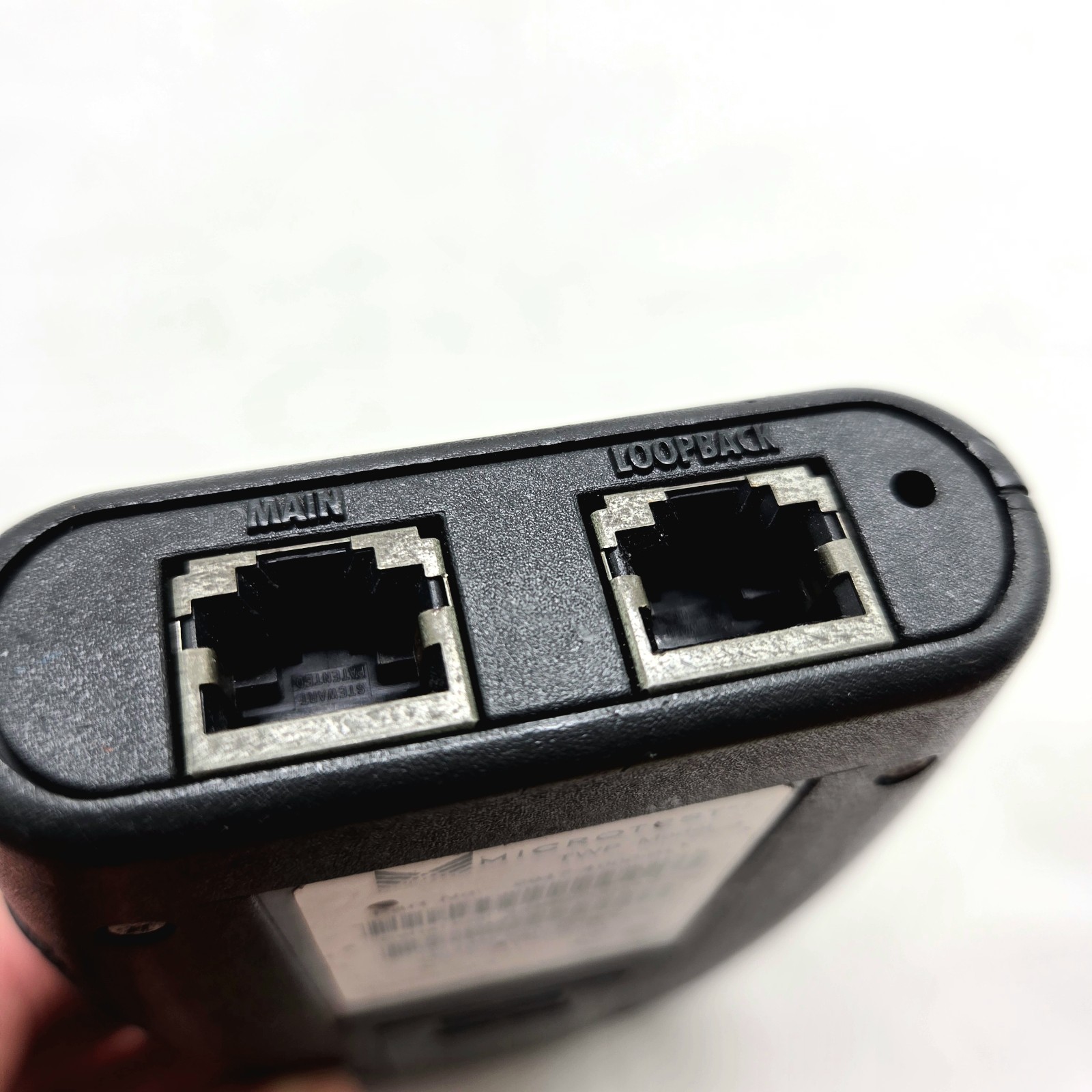 MicroTest 2947-4000-01 MicroScanner 10/100 Network Cable Tester UNTESTED AS IS