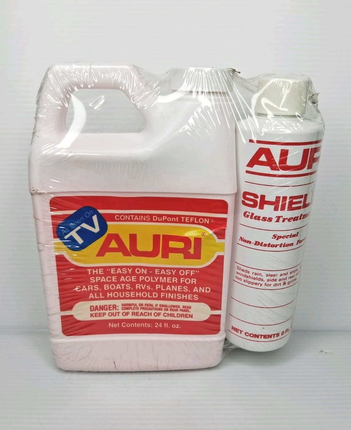 Auri Space Age Polymer DuPont Teflon 24 fl.oz. Cars Boats Household 1990's Vtg