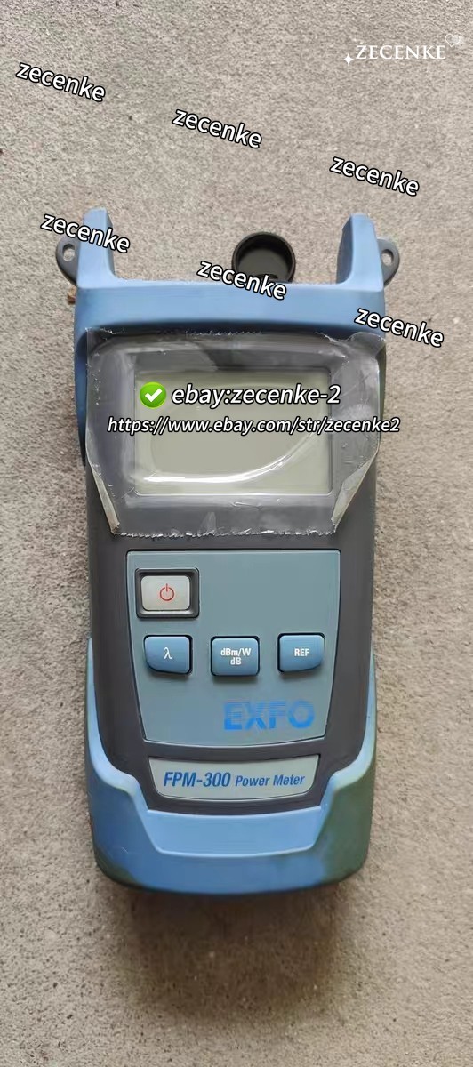 Exfo FPM-300 Fiber Optic Power Meter FPM-302X Lots Of Accessories And Extras