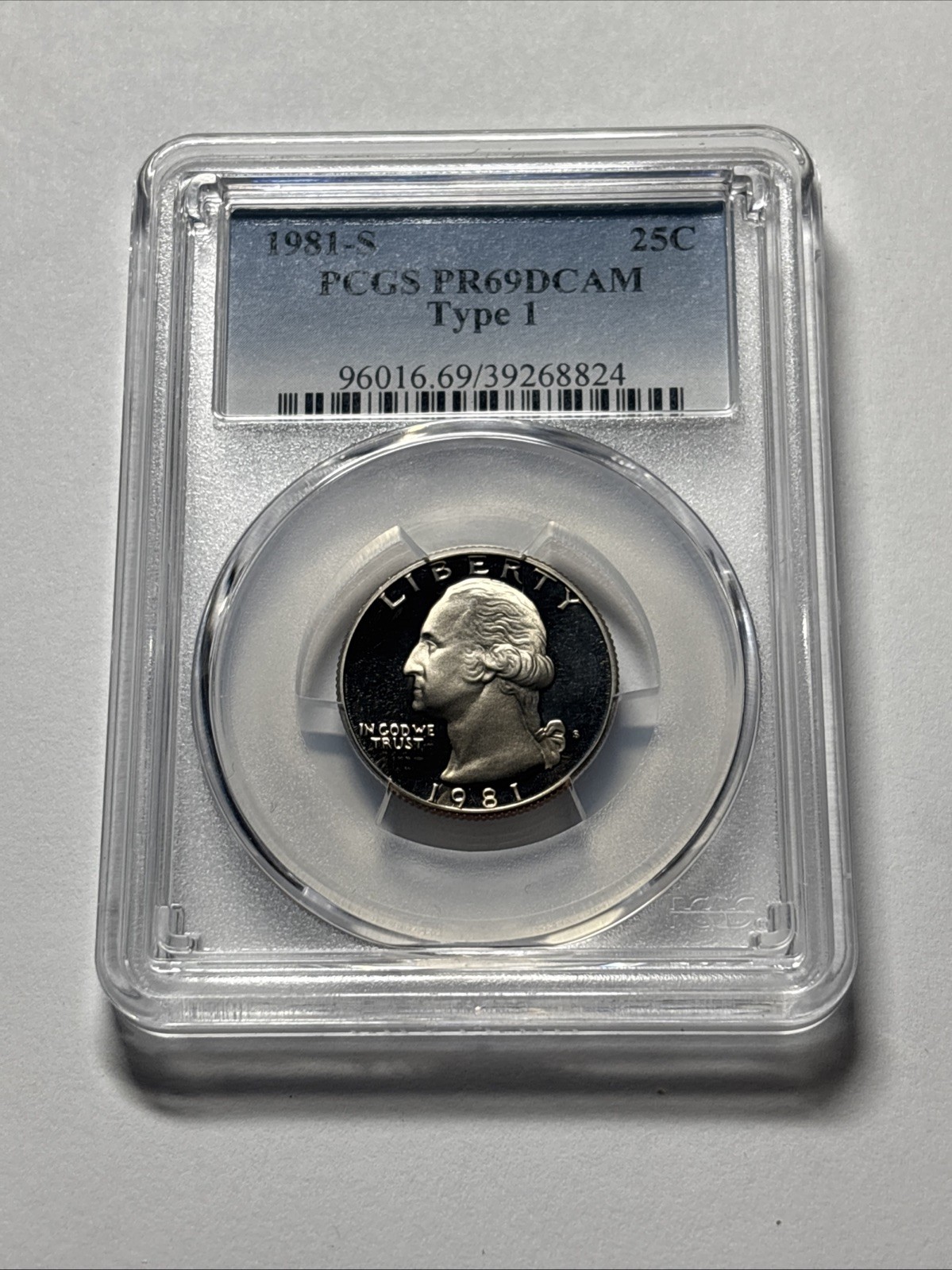 1981-S 6pc Proof Set - PCGS PR69DCAM (WITH S.B.A.)