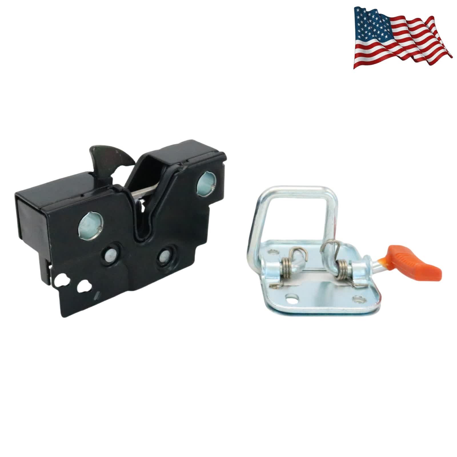 Upper+Lower Bonnet Engine Hood Lock Latch Set For Volkswagen Passat NMS 2012-17