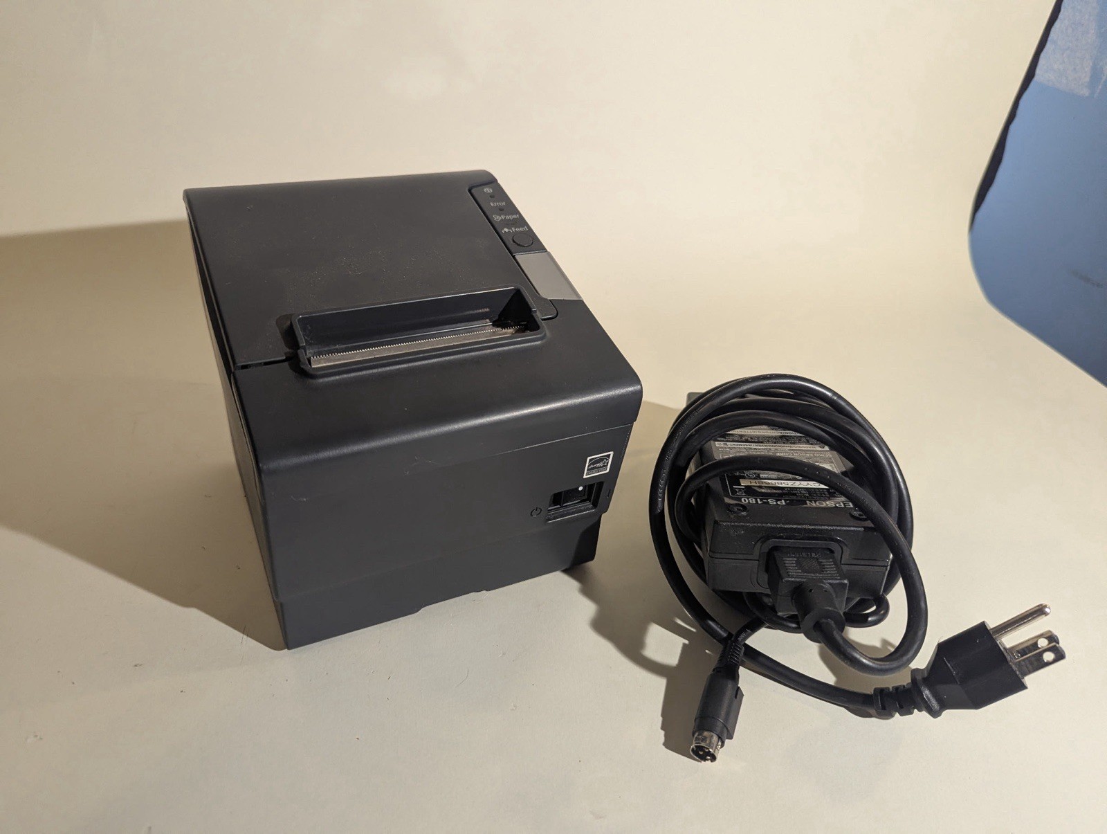 Epson M244A TM-T88V POS Thermal Black Receipt USB Parallel Printer with PSU