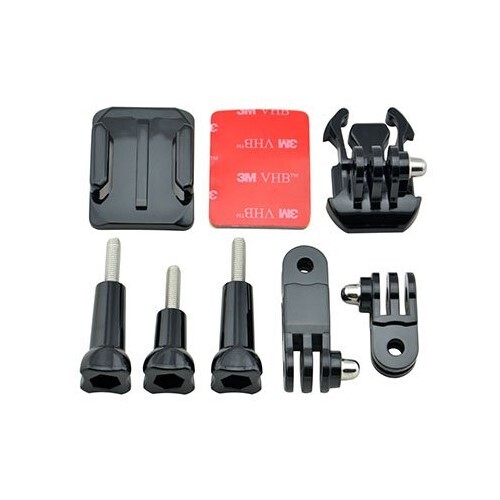 Generic  Gopro ST-18 Adjustment Curved Adhesive Helmet Side Mount kit US*us