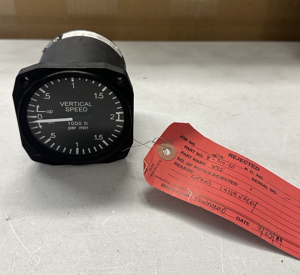UMA Instuments Vertical Speed Indicator Aviation 8-310-20