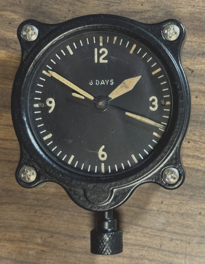 LeCoultre Cal 201M 7J Aircraft Clock