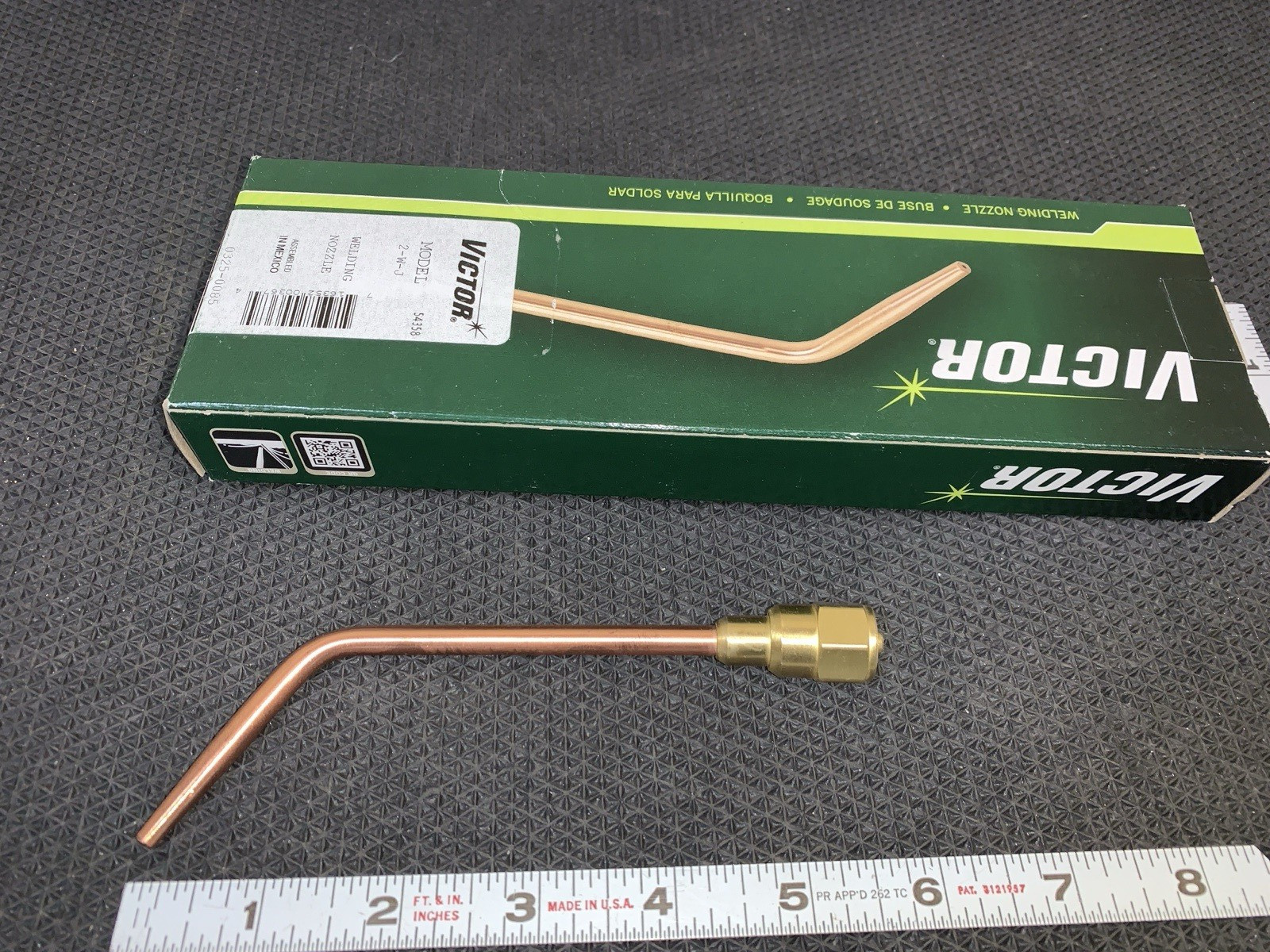 Victor Torch Tip #  2-W-J Welding Nozzle New in Box  Welding Braze