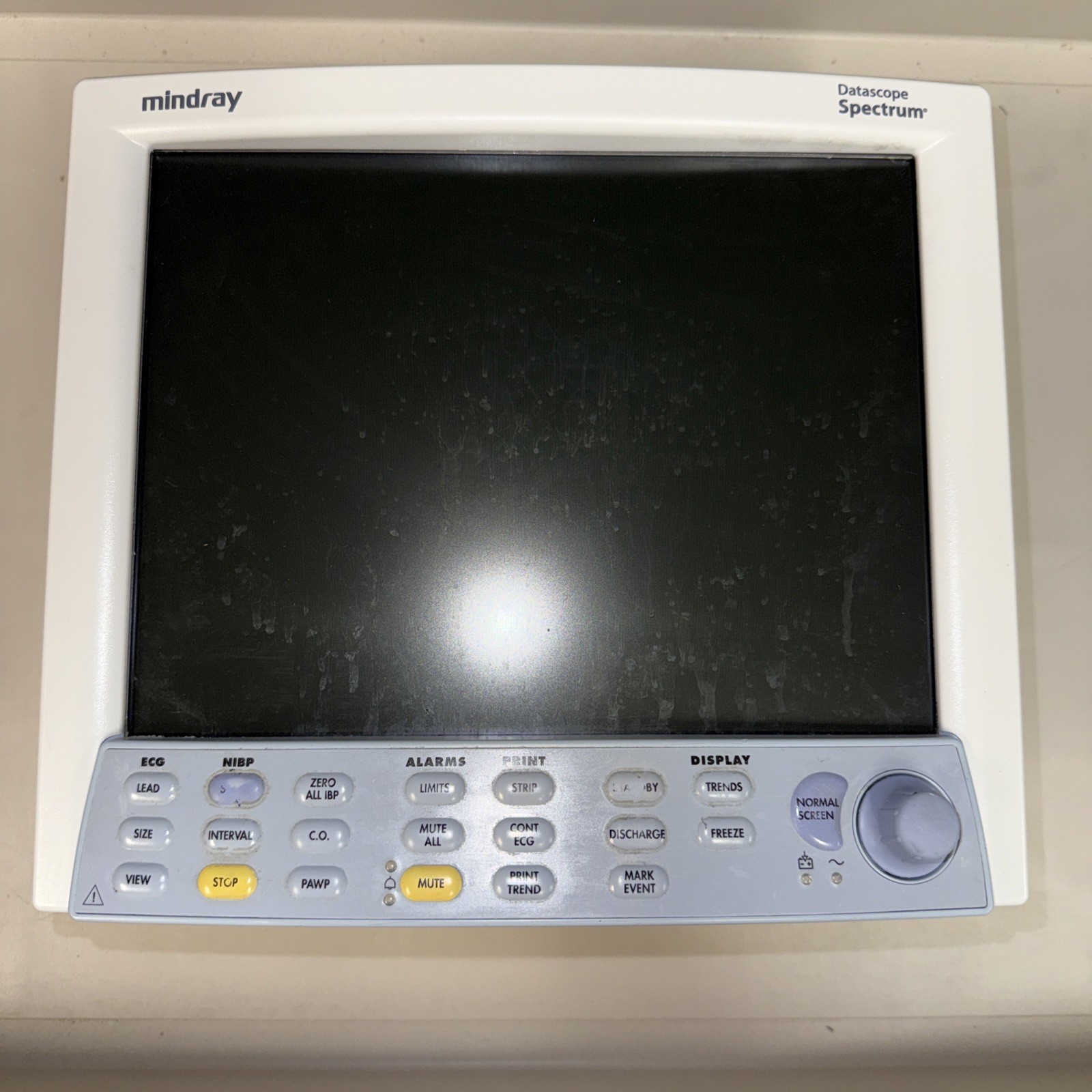Mindray Datascope Spectrum Patient Monitor Parts Only, Powers On And Then Beeps
