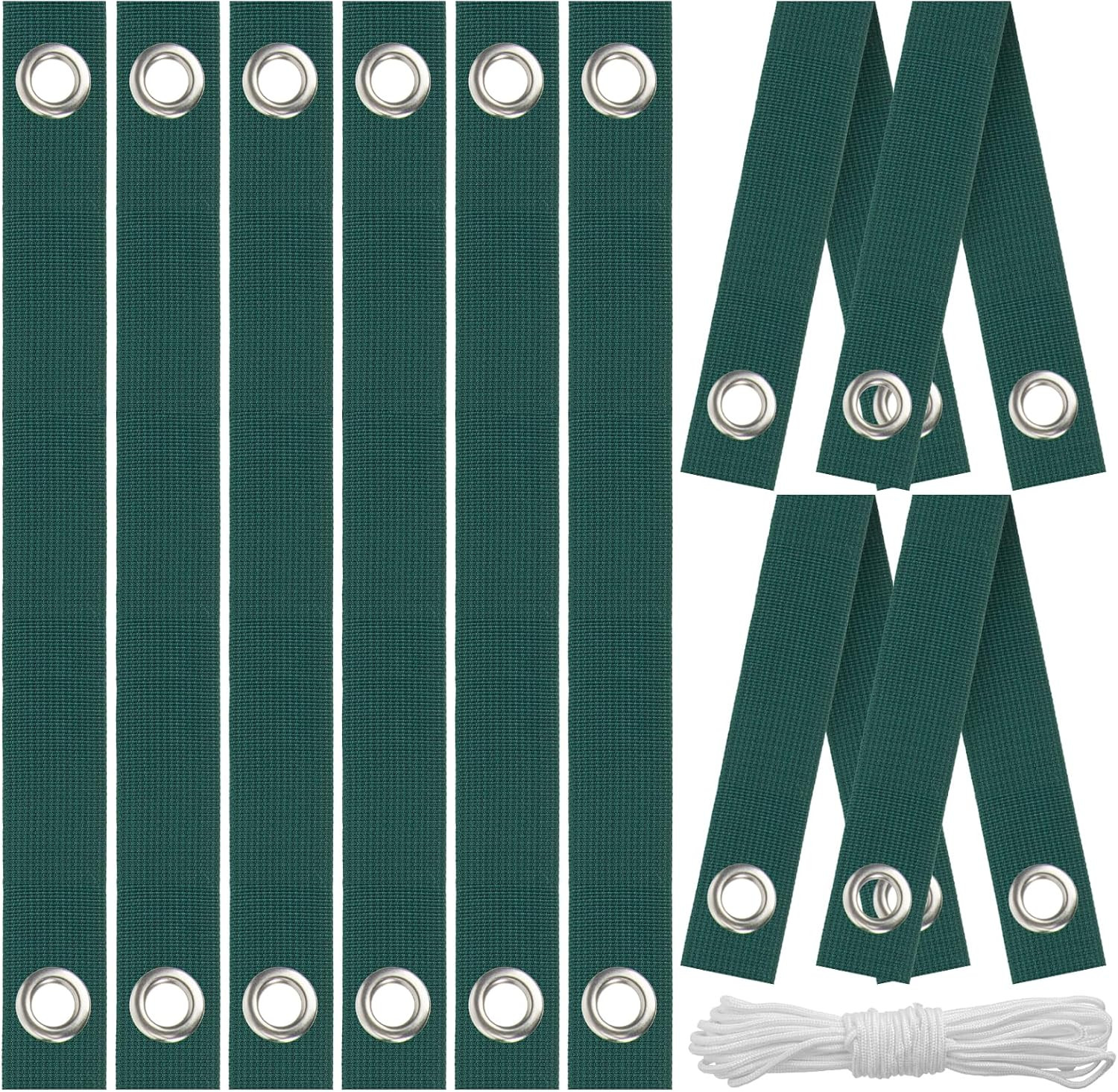 10PCS Tree Straps for Staking - Tree Support Straps with Rope | Tree Ties for Su