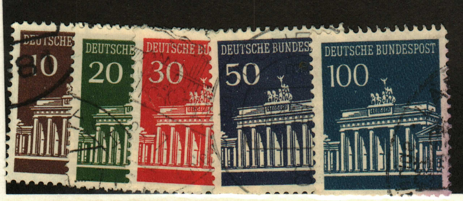 Germany #952-6 used