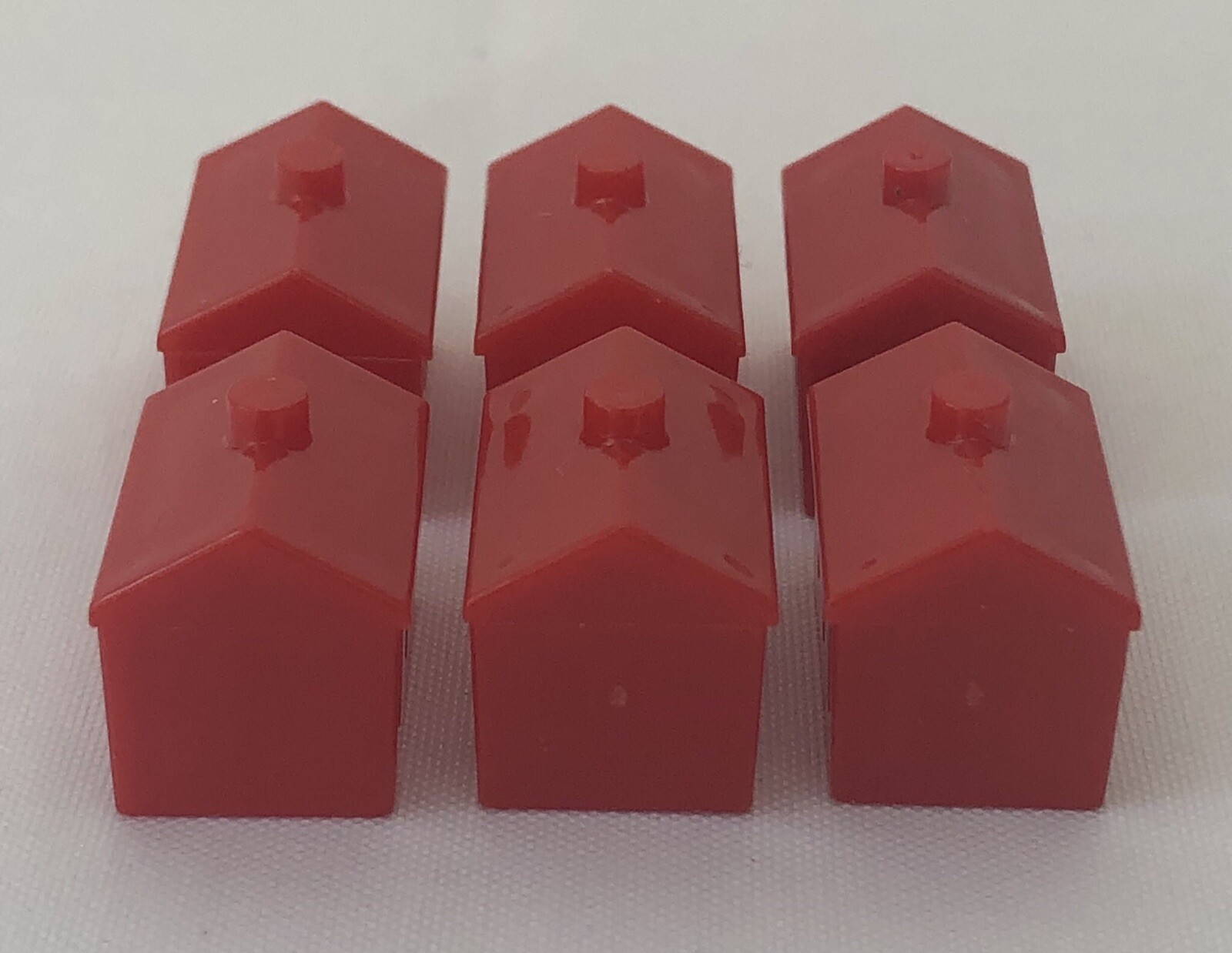 Monopoly Red Hotel Replacement Parts Motel Deed Improvement
