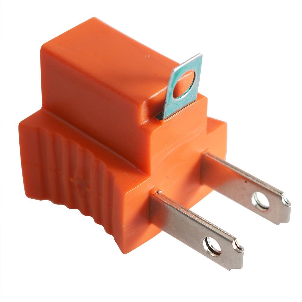 Superior Electric YGA10F 3 Prong NEMA 5-15R to 2 1-15P Orange