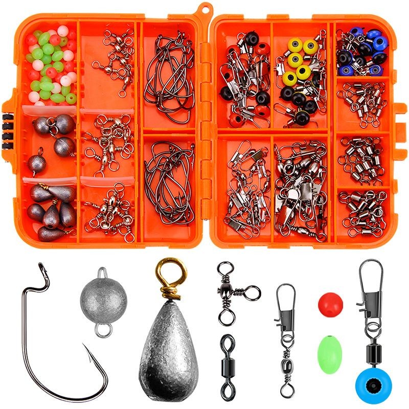 Complete Fishing Accessories Kit – 165 Durable Pieces Included
