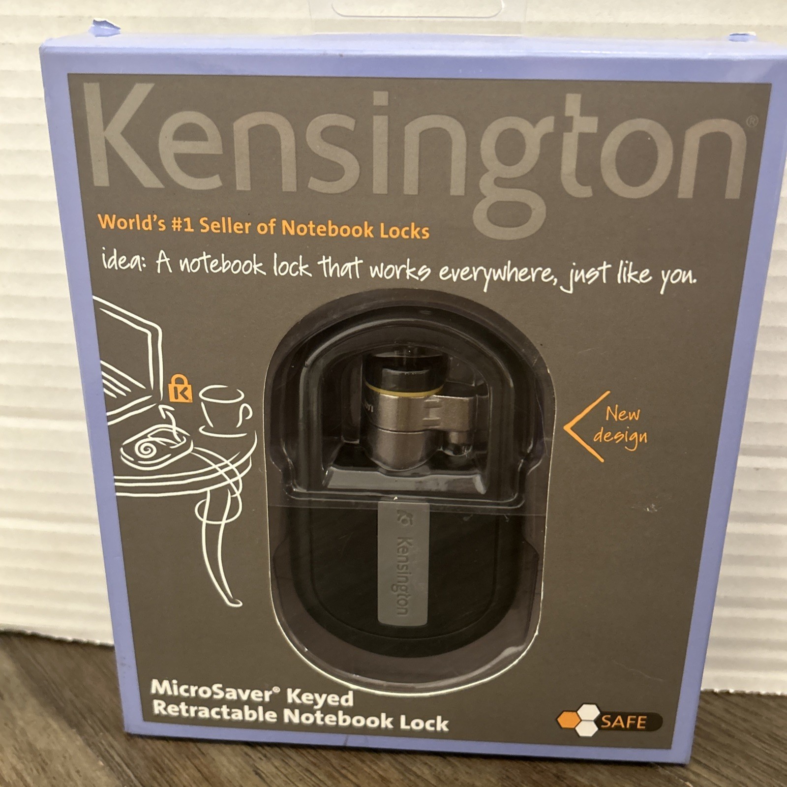 Kensington MicroSaver Retractable Notebook Lock