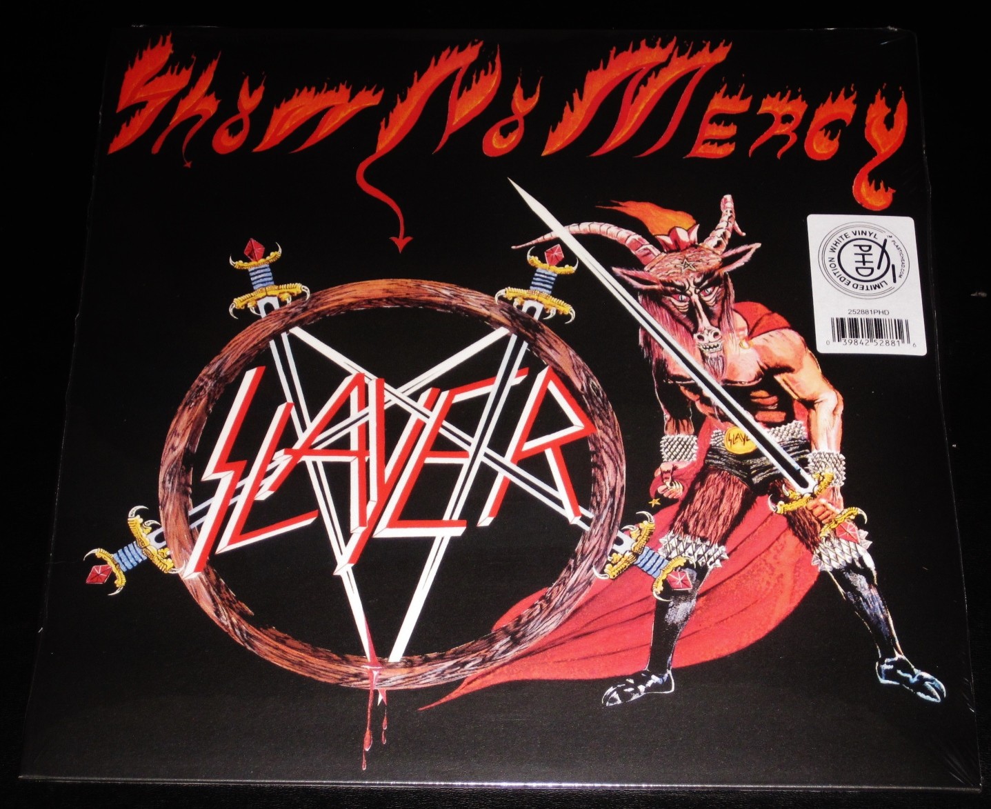Slayer: Show No Mercy - Limited Edition LP White Vinyl Record 2026 PHD UK NEW