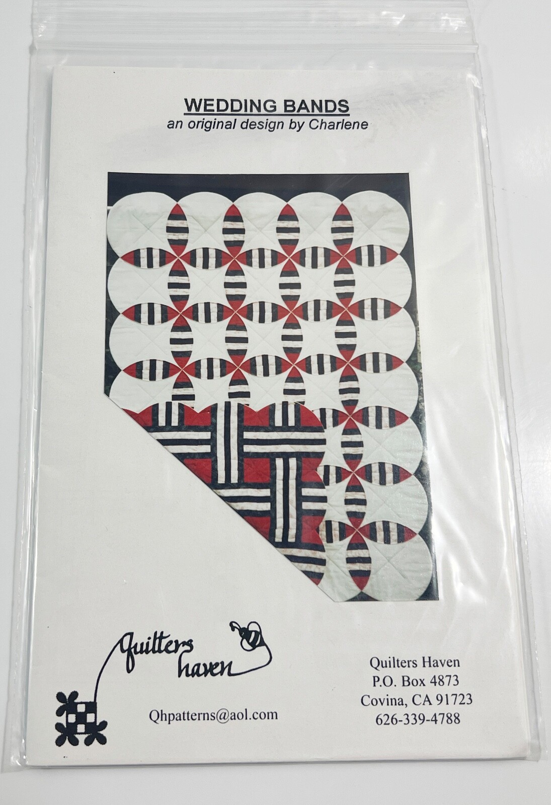 Wedding Bands An Original Design By Charlene Quilter Haven 5x7 Quilt 45"x62"