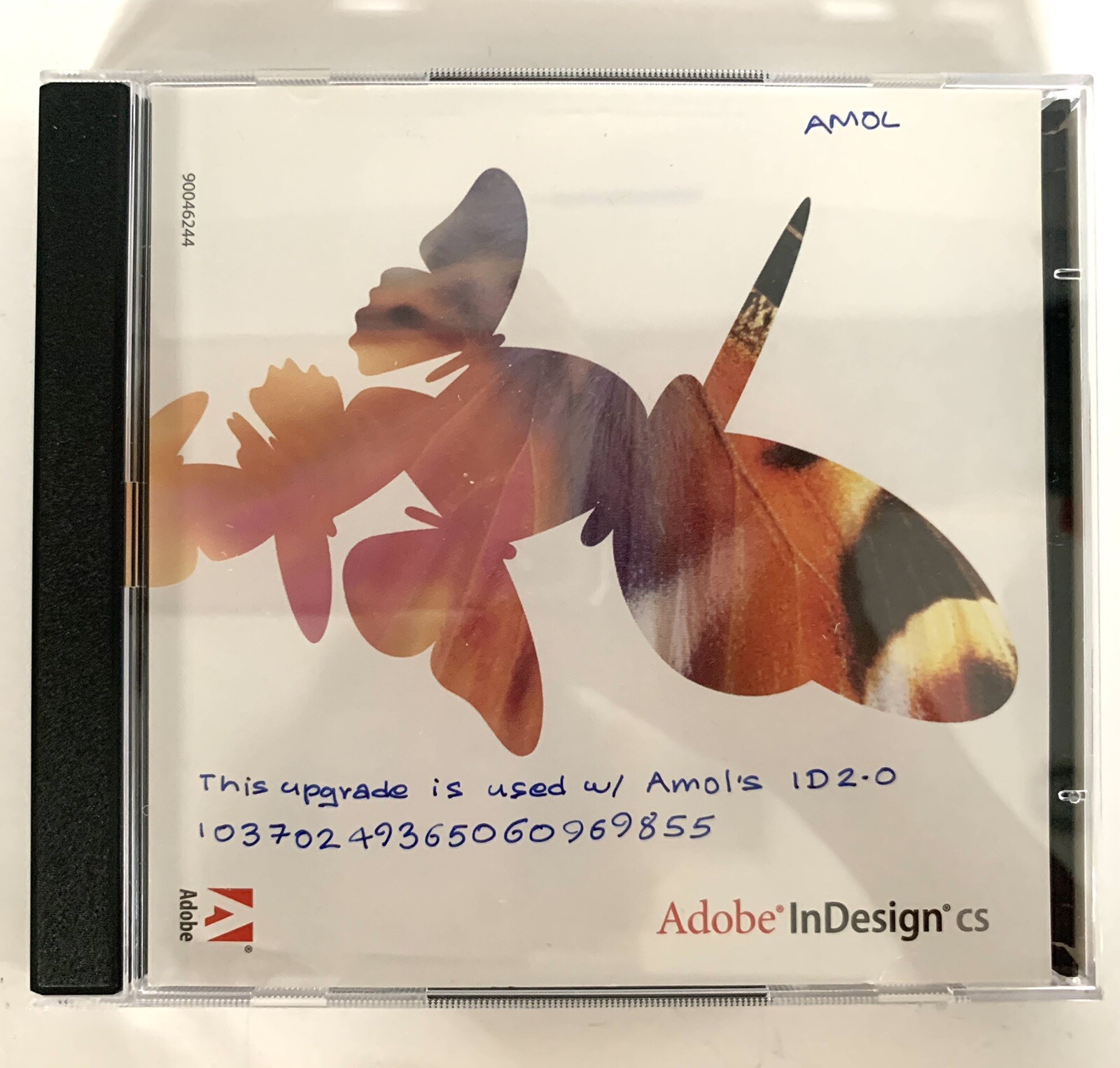 Adobe InDesign CS Upgrade For Mac Original Box W/ Disc Serial # Pre-owned As Is