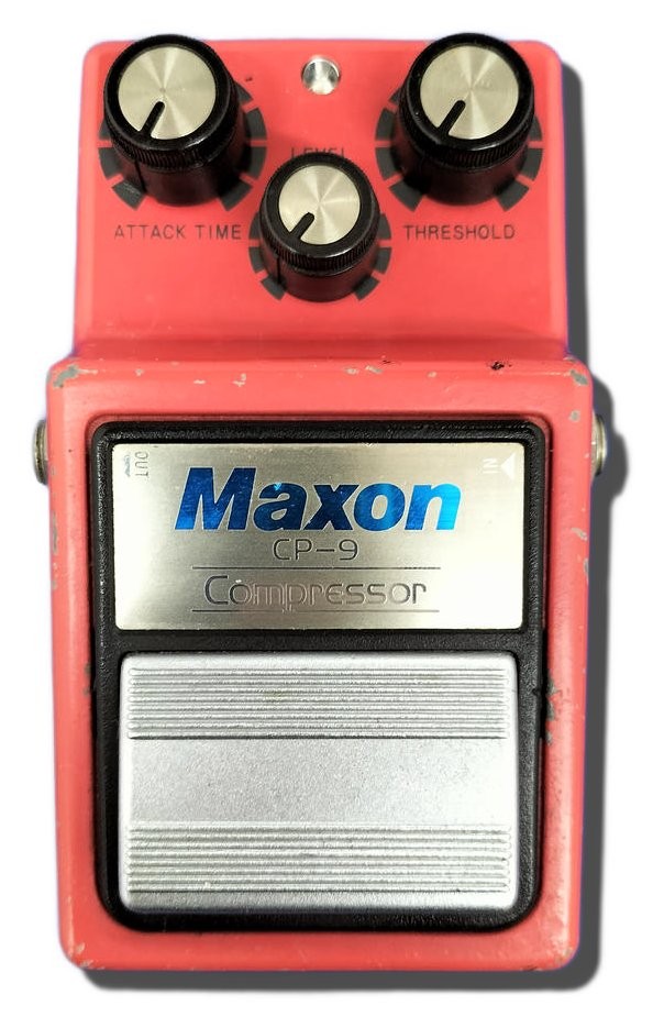 Maxon CP-9 Compressor Effects Pedal Tested & Works 89373