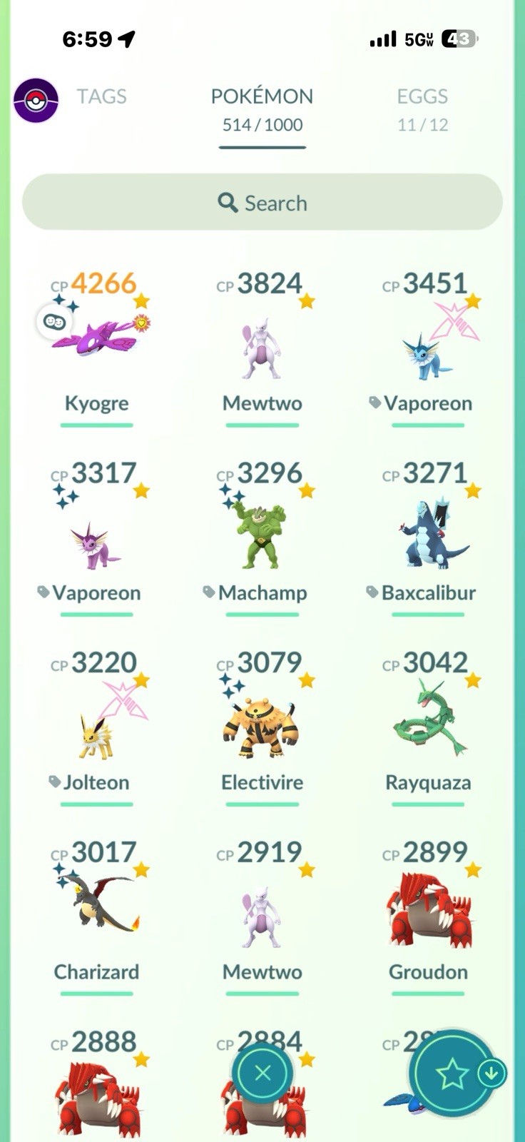 Pokémon GO Level 72 Game Account Shiny Perfect Pokémon ID RockerGirl72