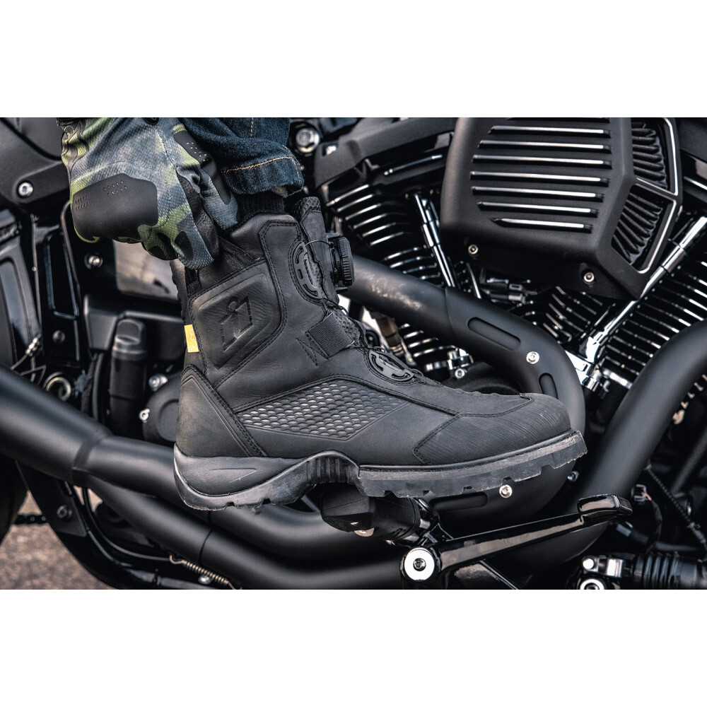 Icon Stormhawk Boots - Black | US 10