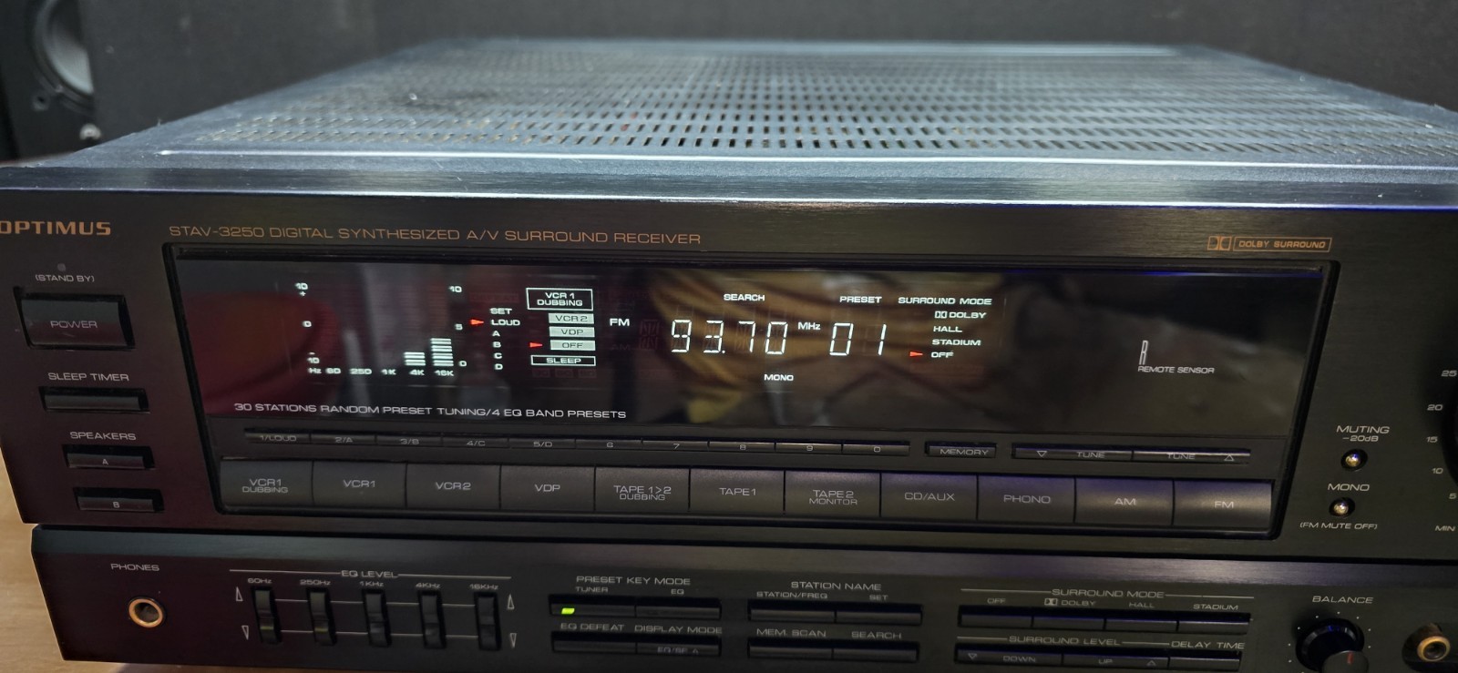 Optimus Stav 3250 Rare Receiver