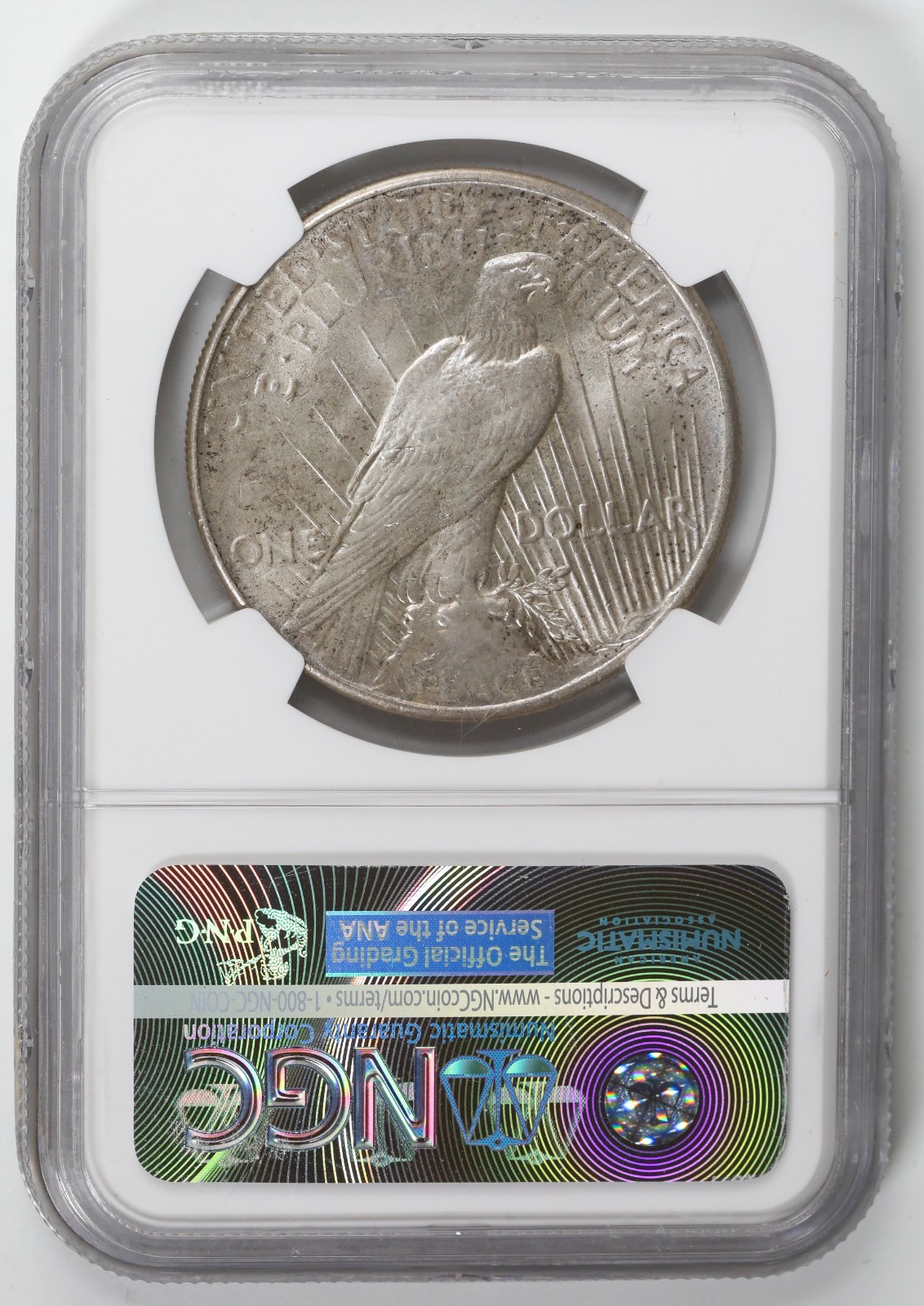 1925 P Peace Silver Dollar NGC MS64 Uncirculated