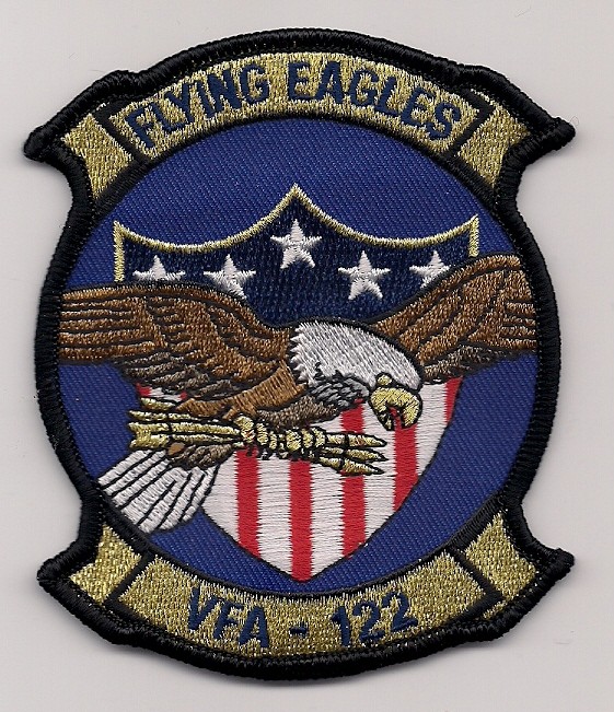 VFA-122 FLYING EAGLES STRIKE FIGHTER SQN patch
