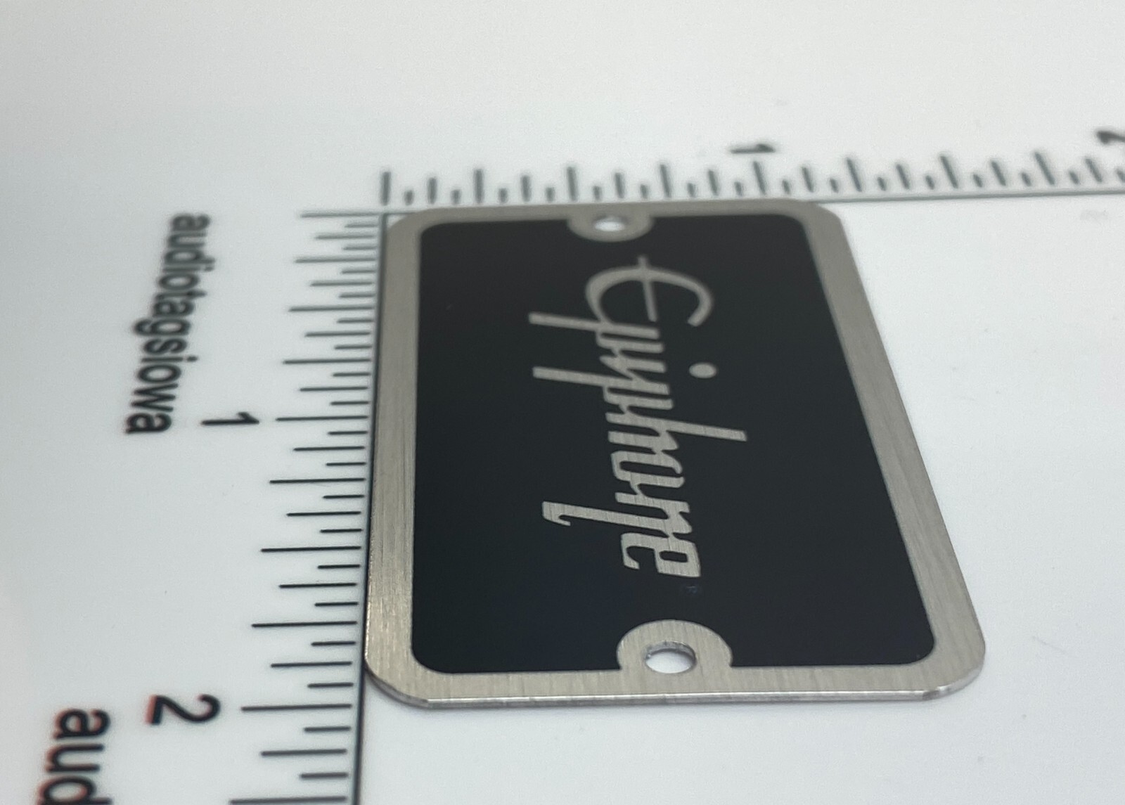 Epiphone Custom Logo Badge Custom Made Metal