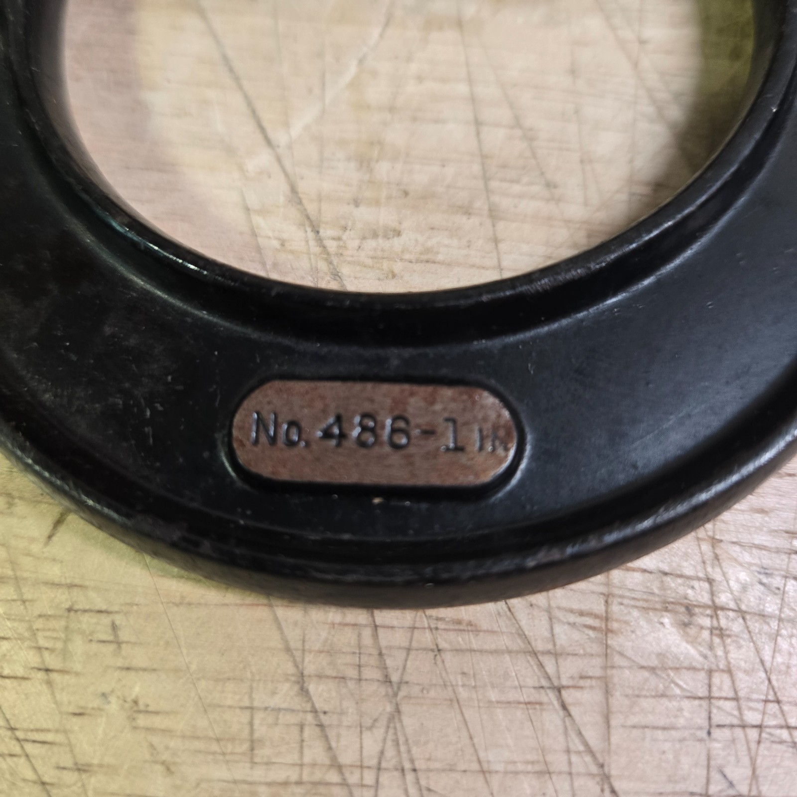 Starrett No. 486-1” Blade Micrometer 1"