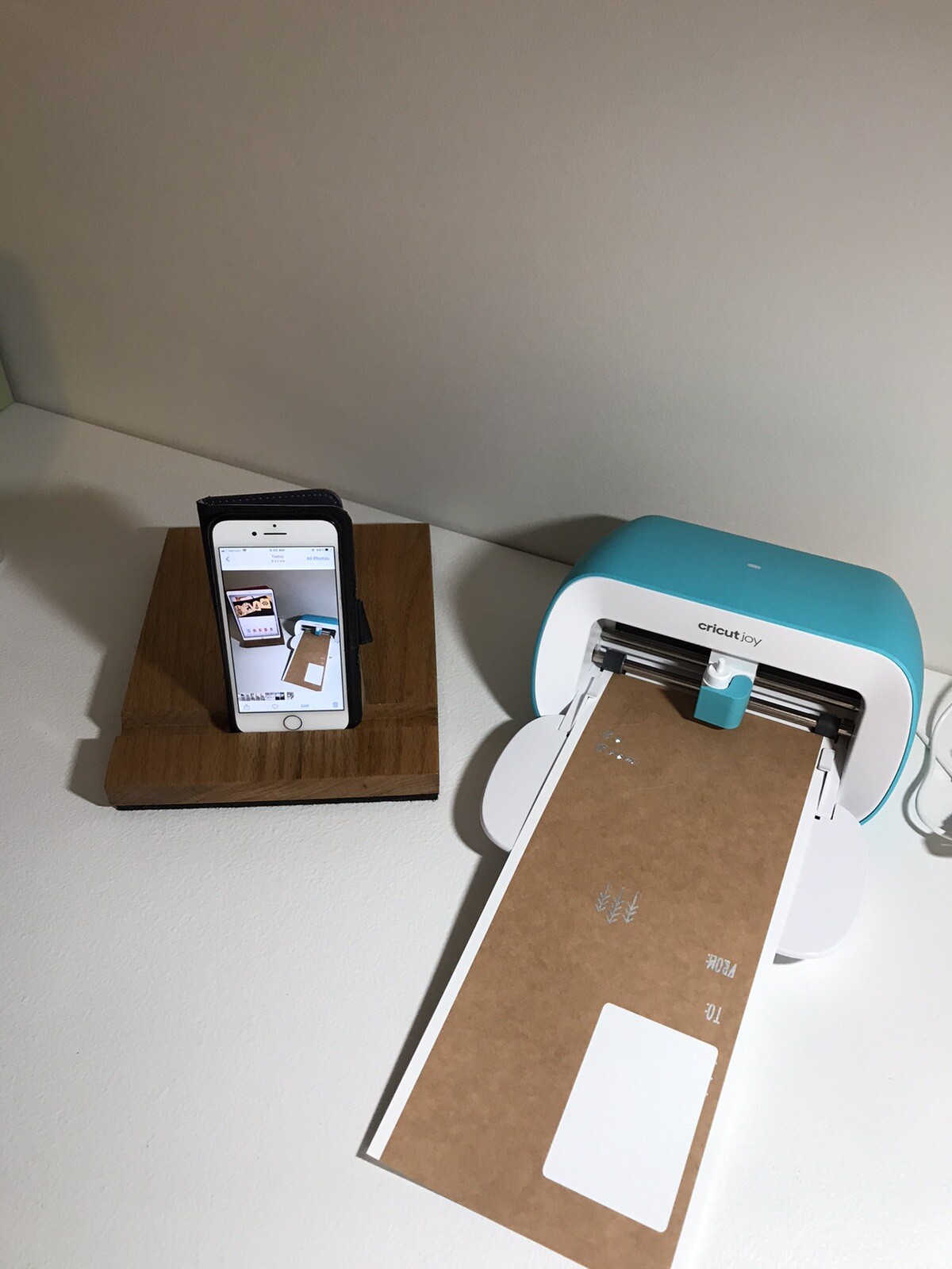 Handmade Oak Tablet/Phone Holder