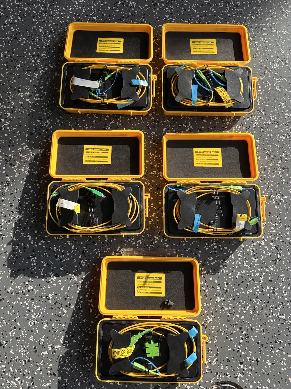 Fiber OTDR Launch Cable Lead Box: Qty 5. Price is per unit