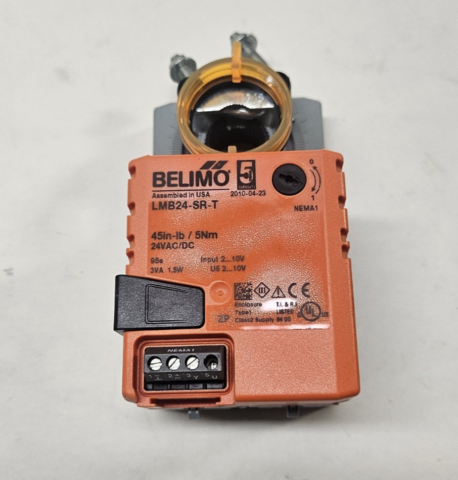 BELIMO LMB24-SR-T Damper Actuator 24VAC/DC 45in-lb / 5Nm