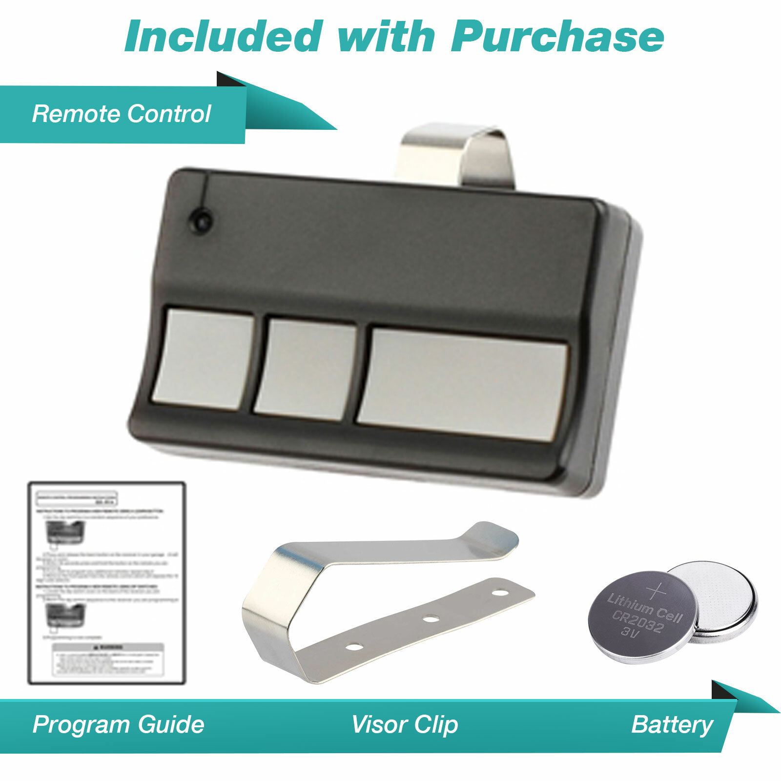 For LiftMaster 61LM 62LM 63LM 9 Code Switch Garage Door Car Remote