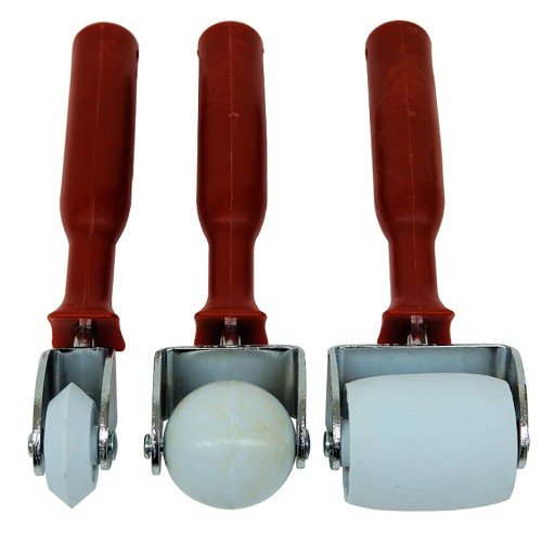 Polyvance 6148 Bumper Dent Removal Roller Set, 3-Piece Kit for Plastic Bumper