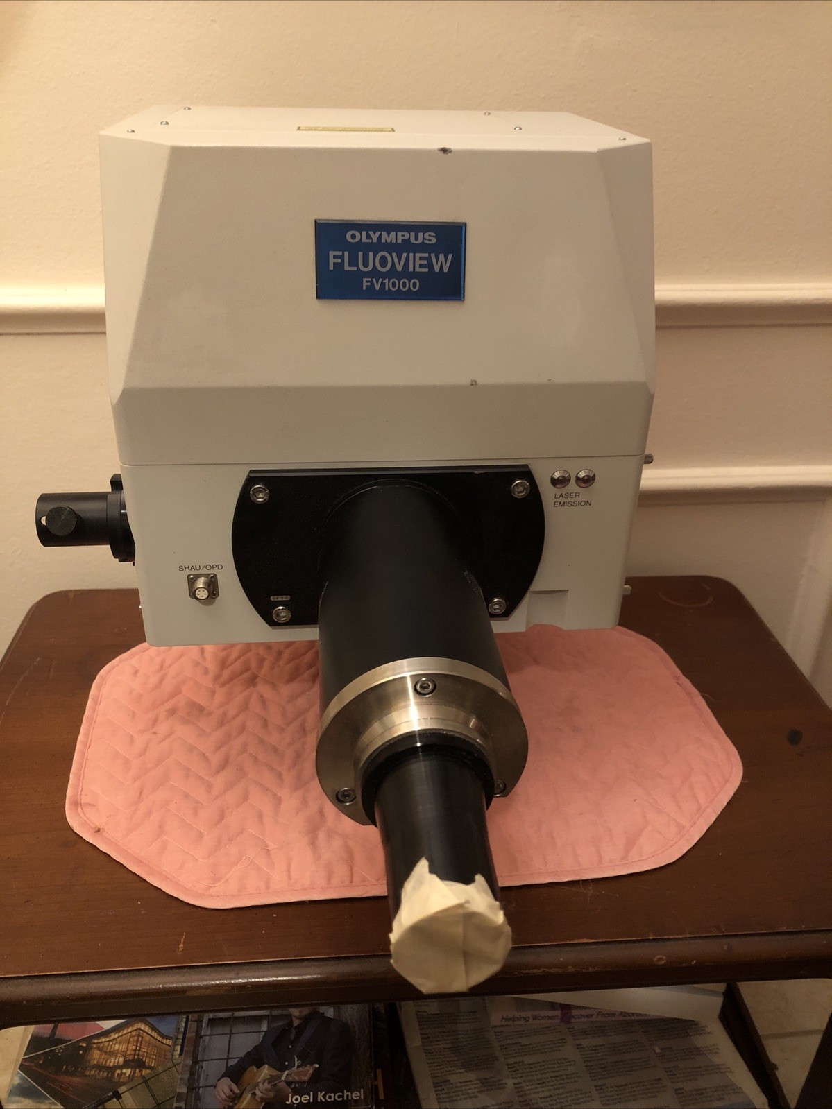 Olympus Confocal FluoView FV1000 Scan Unit F10-SU Fluorescent Detector FV10-FD