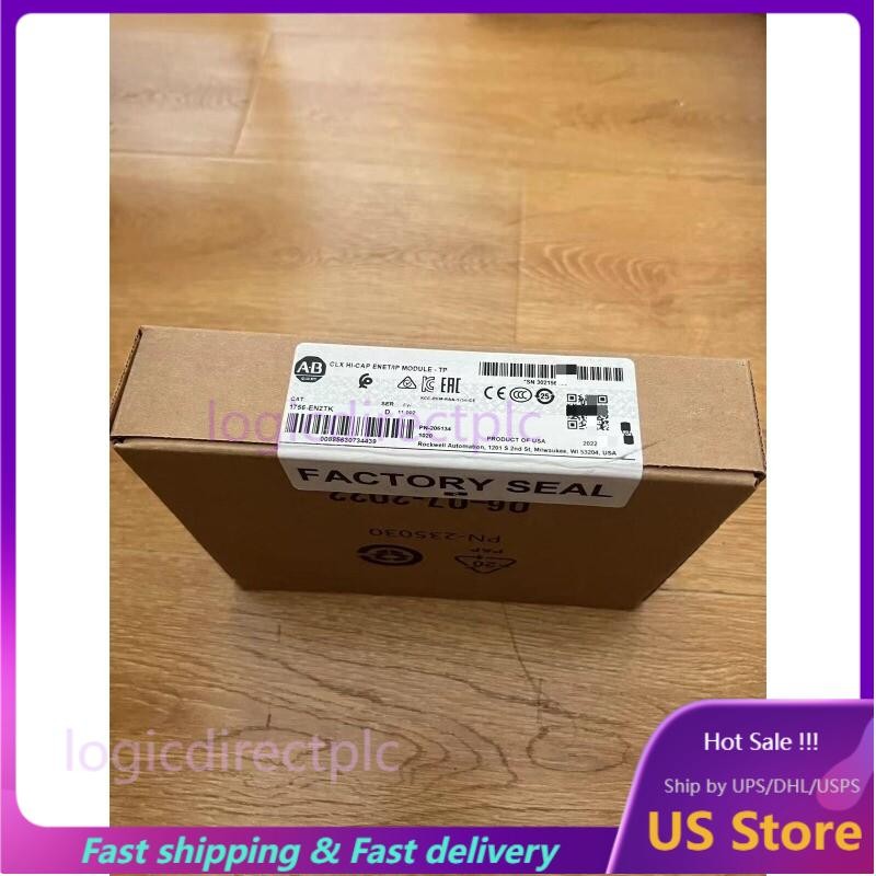 AB 1756-EN2TK  ENET/IP Module TP ControlLogix PLCs Ethernet Card  US Free Tax